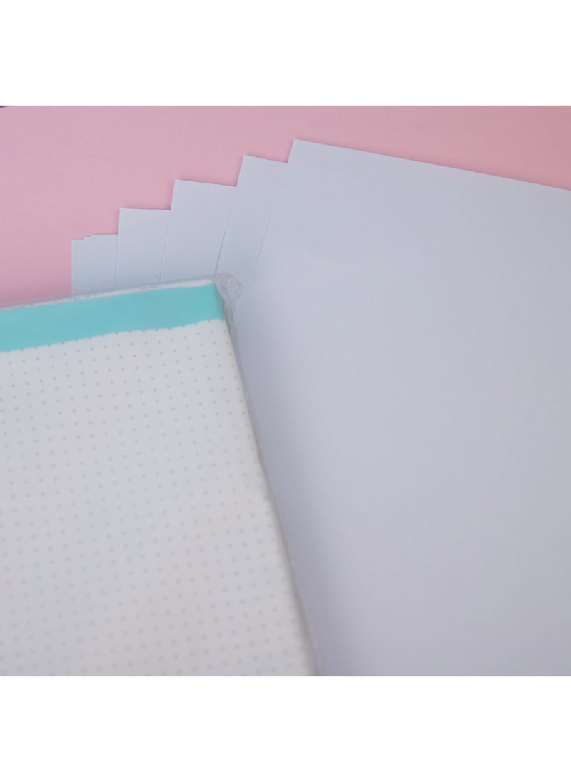 Zoro A4 White Copy Paper, 150 Sheets Ream | A4 White Premium Glossy Copy Paper, 150 Sheets - Image 4